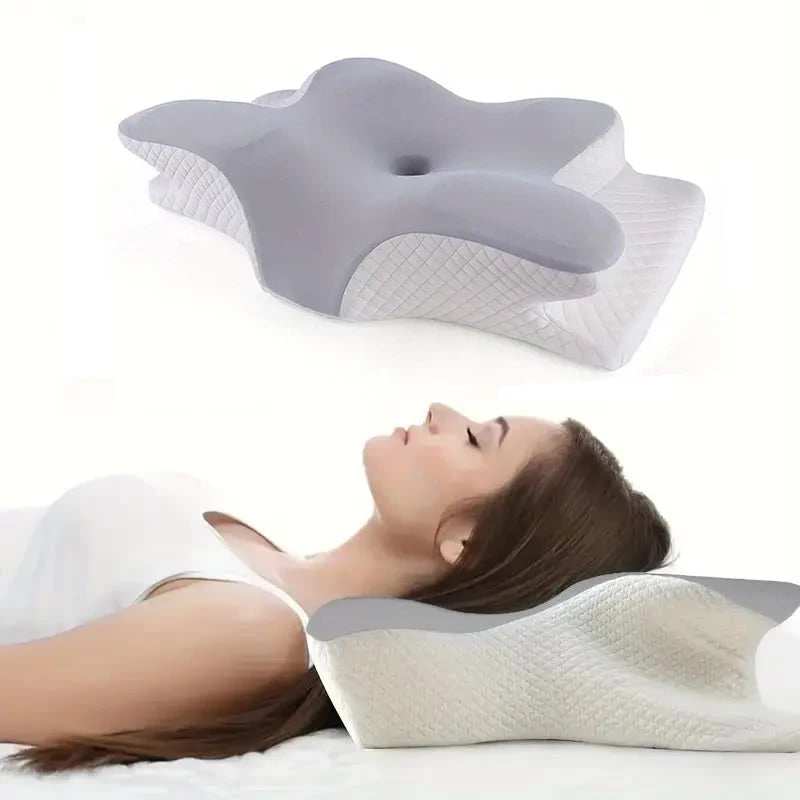 Butterfly Contour Memory Foam Sleep Pillow