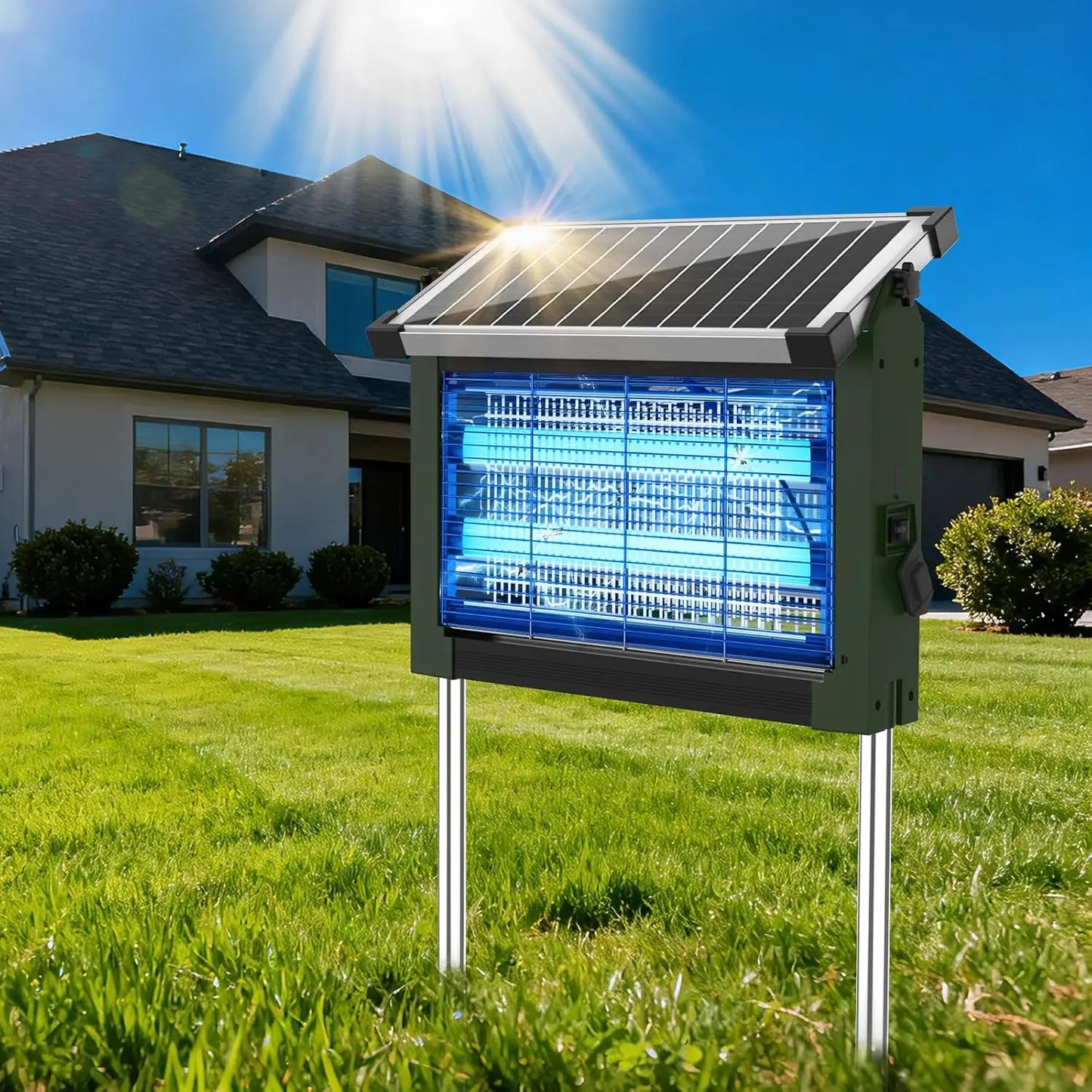 Bug Shield Solar
4500V Solar Mosquito & Bug Zapper