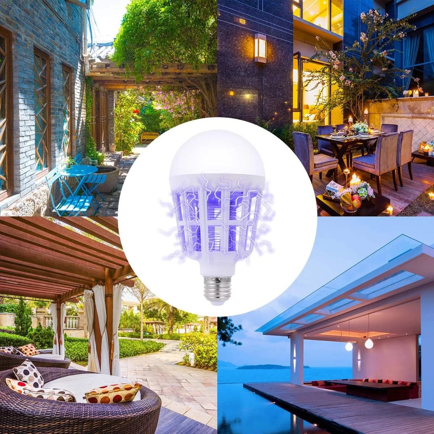 Zap Glow™ LED Bug Zapper Bulb