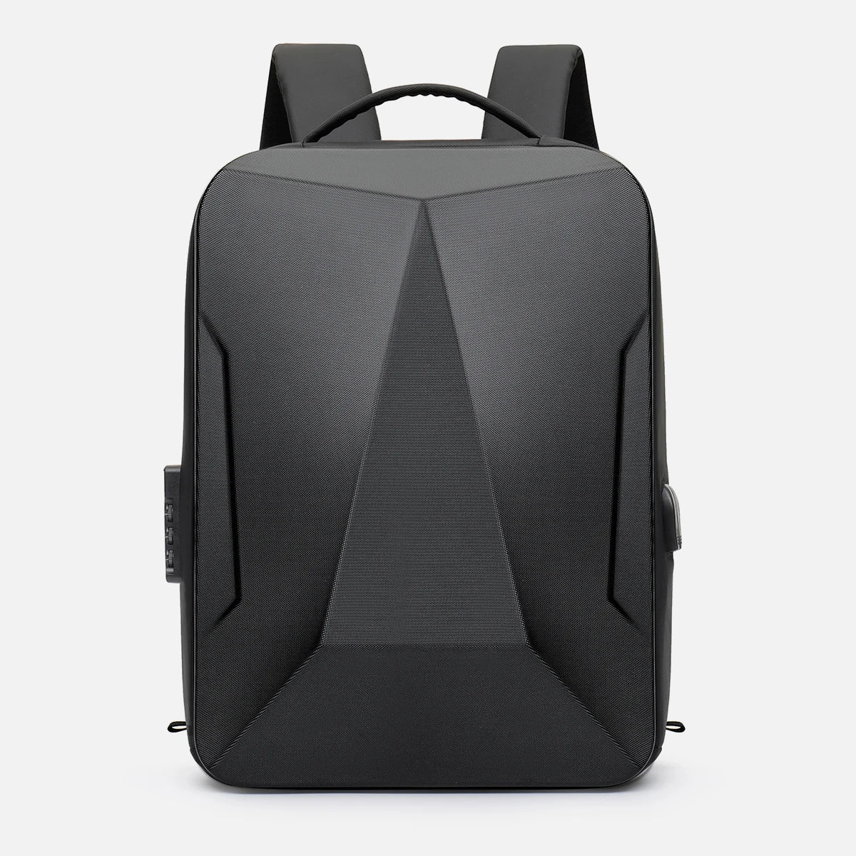 Waterproof Shell Anti-Theft Laptop Backpack with USB Charging Port