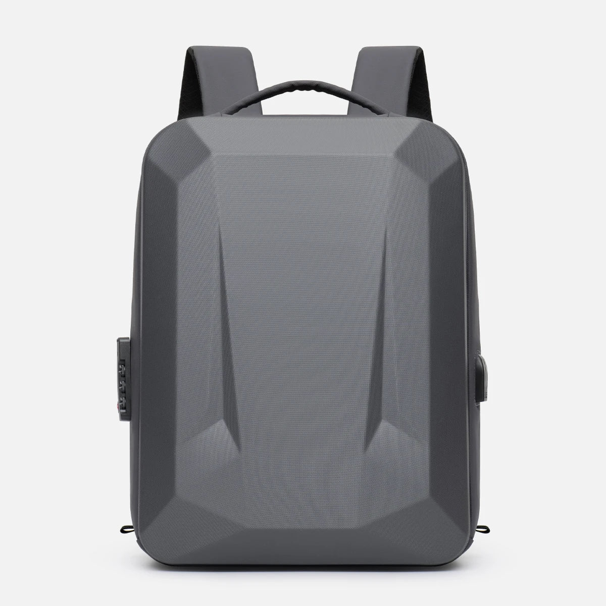 Waterproof Shell Anti-Theft Laptop Backpack with USB Charging Port