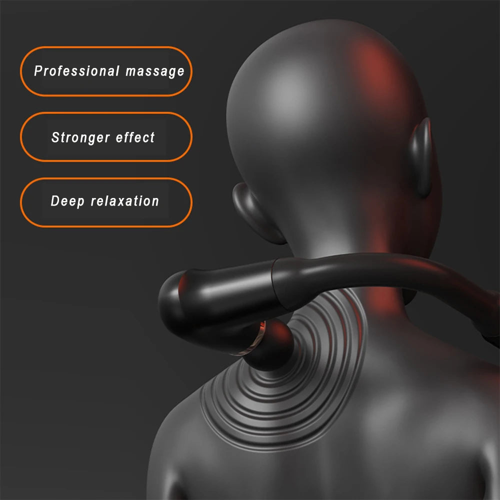 ReachRelief Pro
Deep Tissue Massage Gun with Ergonomic Handle & 9 Speed Levels