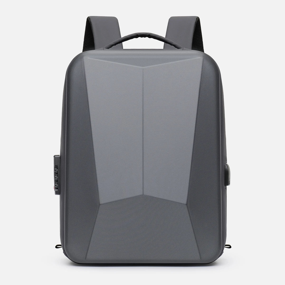 Waterproof Shell Anti-Theft Laptop Backpack with USB Charging Port
