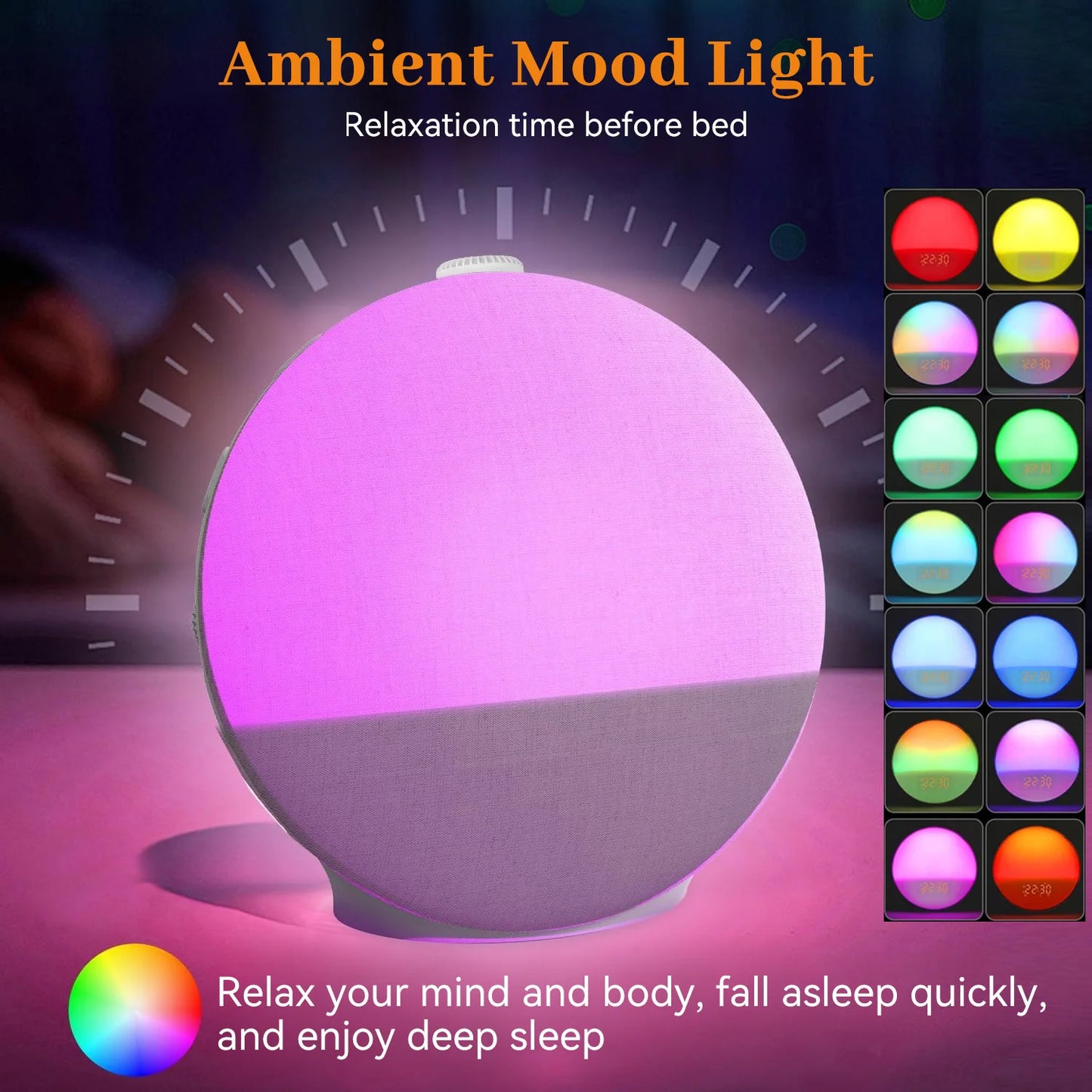 DreamNest
Sunrise Alarm & White Noise Machine