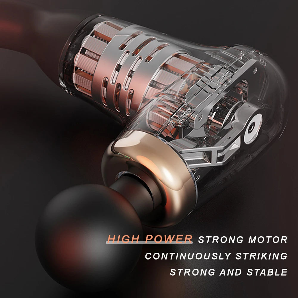 ReachRelief Pro
Deep Tissue Massage Gun with Ergonomic Handle & 9 Speed Levels
