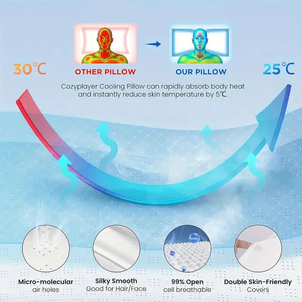 Butterfly Contour Memory Foam Sleep Pillow