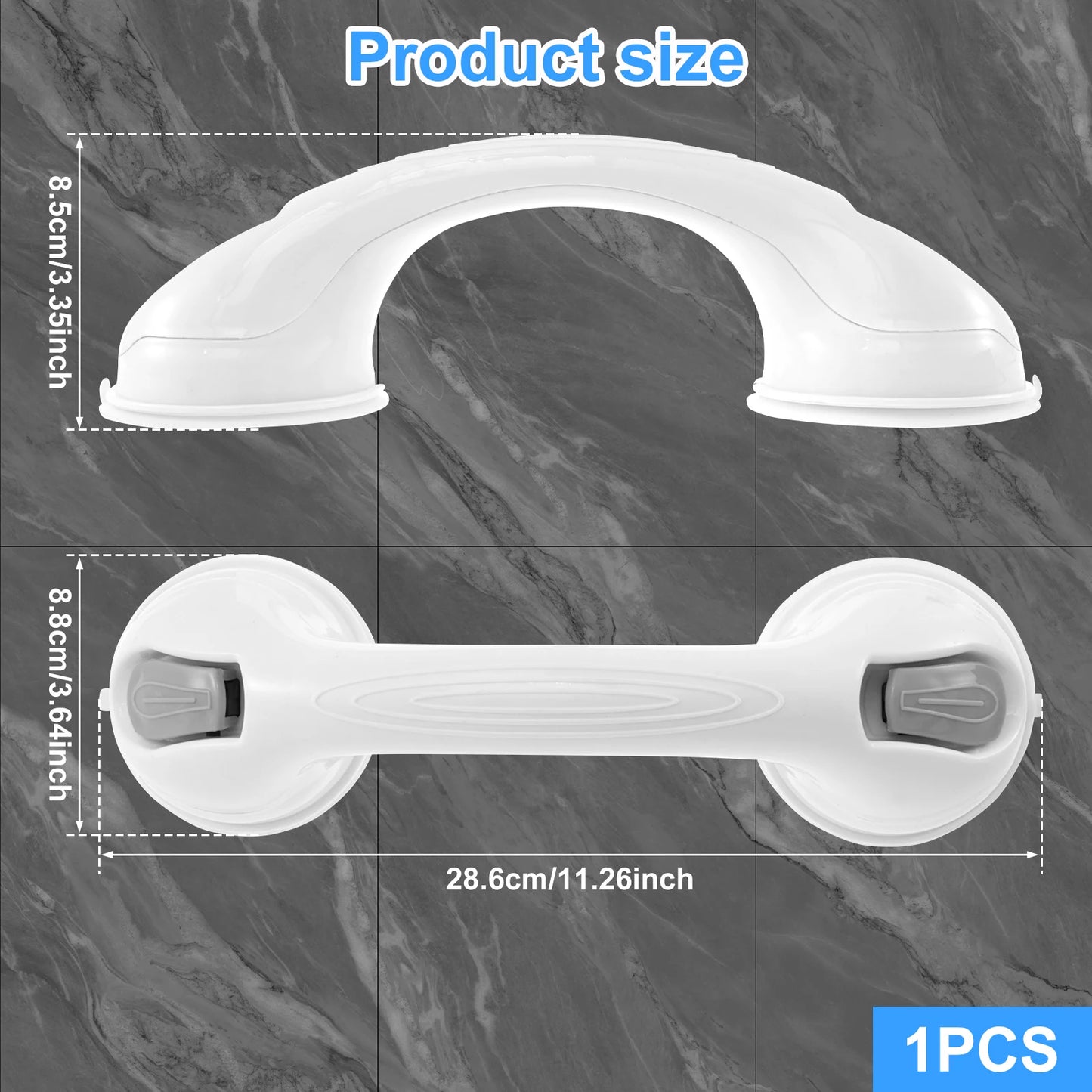 Secure Grip™ Suction Grab Bar