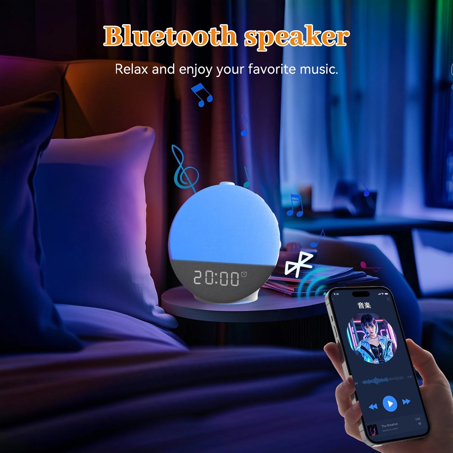 DreamNest
Sunrise Alarm & White Noise Machine