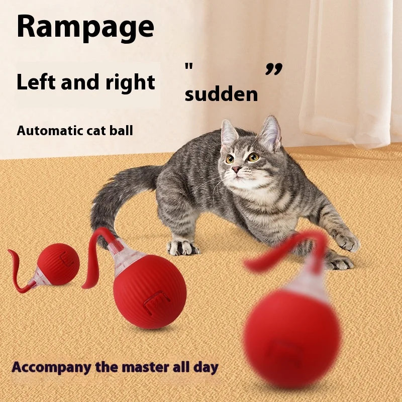 Interactive Automatic Cat Ball Toy