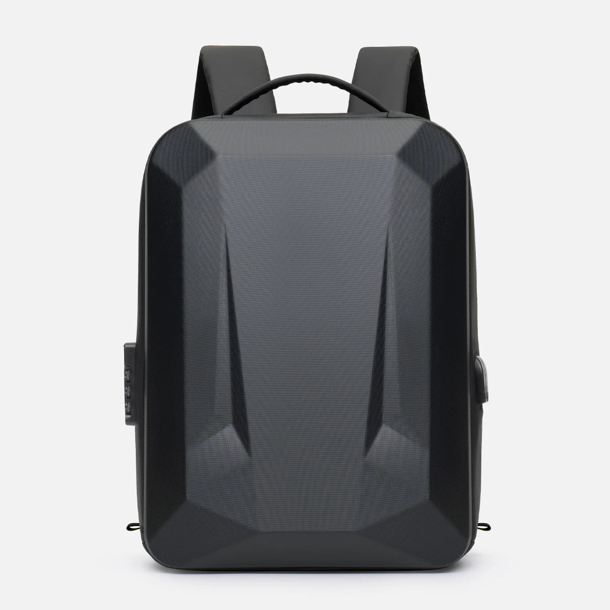 Waterproof Shell Anti-Theft Laptop Backpack with USB Charging Port