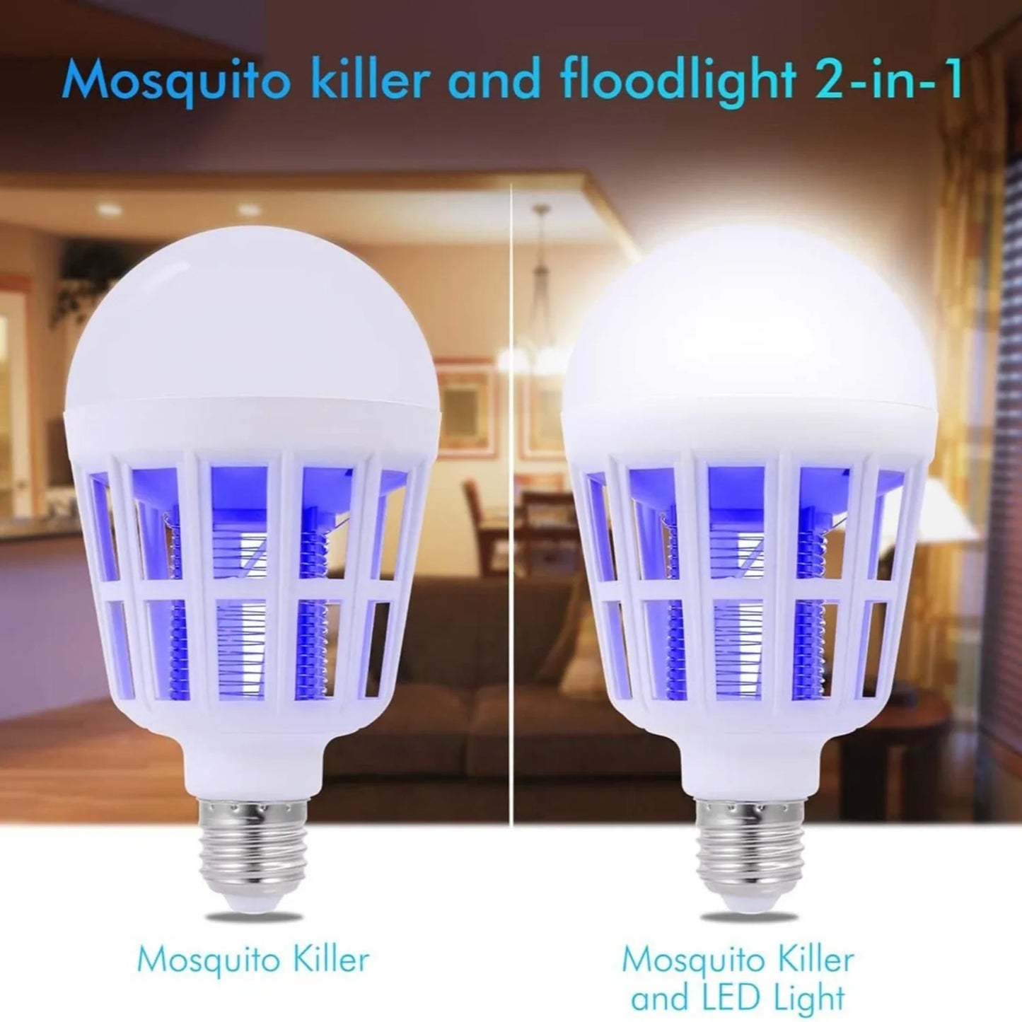 Zap Glow™ LED Bug Zapper Bulb