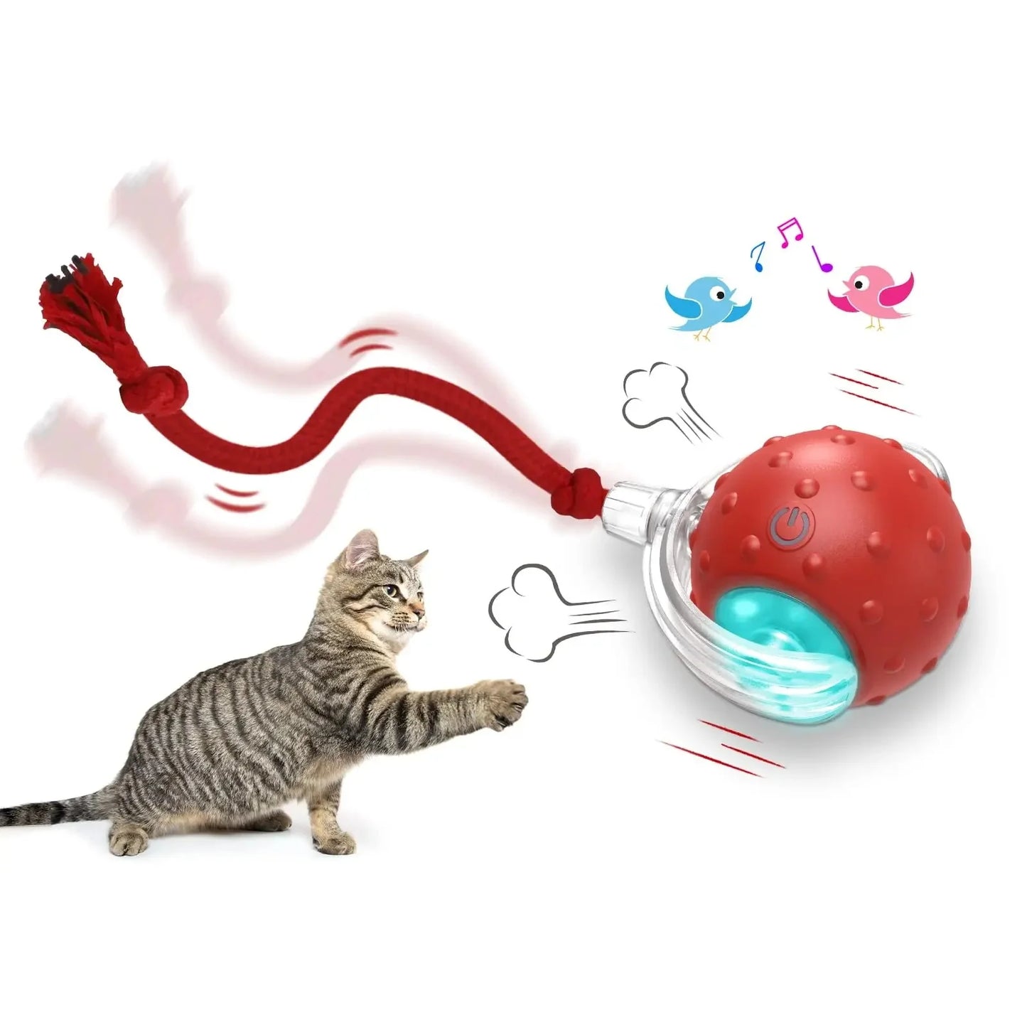 Interactive Automatic Cat Ball Toy