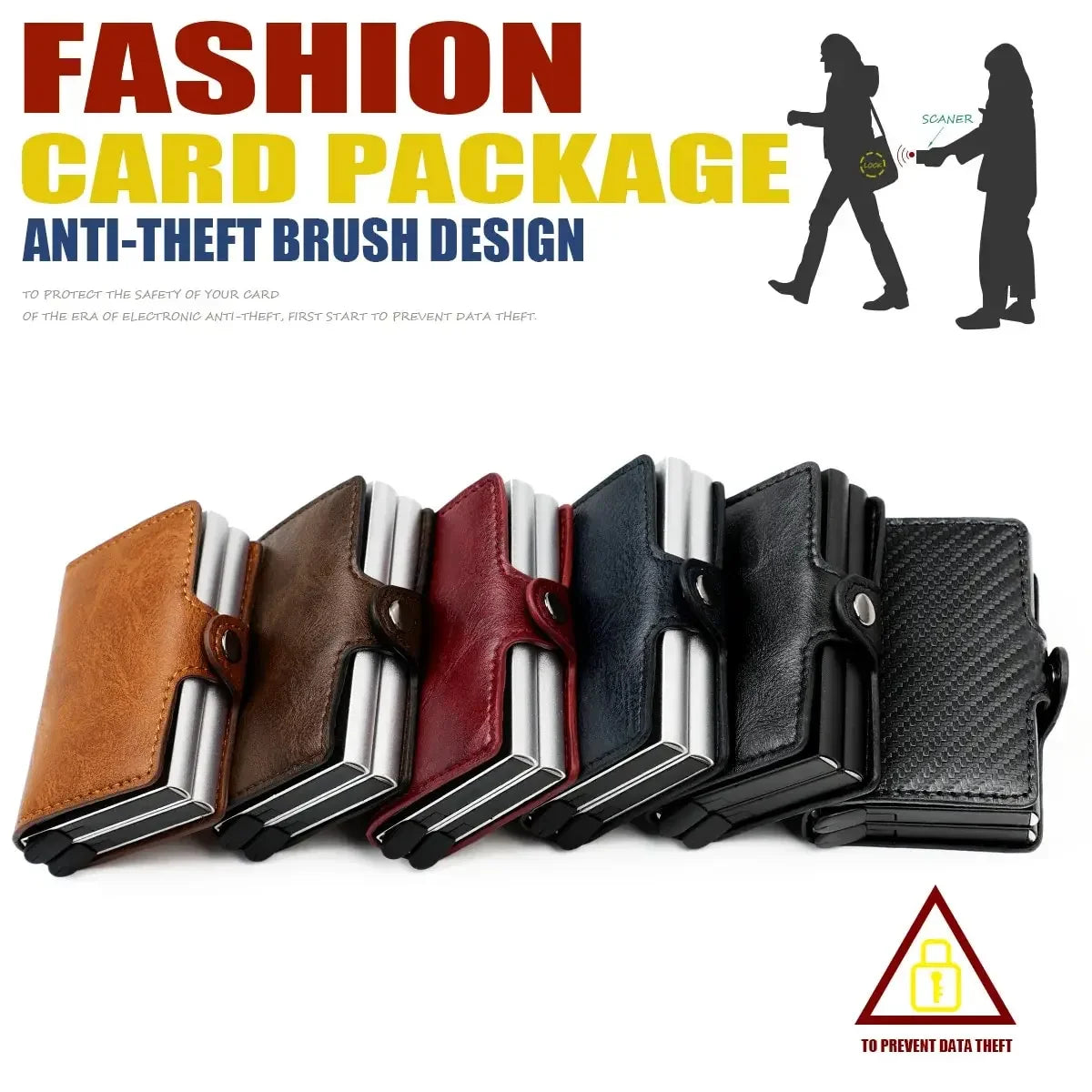 Vault Pop™ RFID Pop-Up Card Wallet