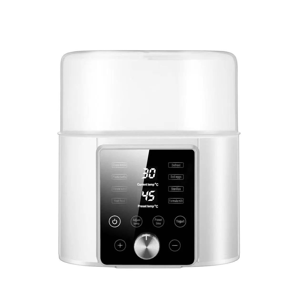 WarmNest
8-in-1 Smart Baby Bottle Warmer & Sterilizer for 2 Bottles