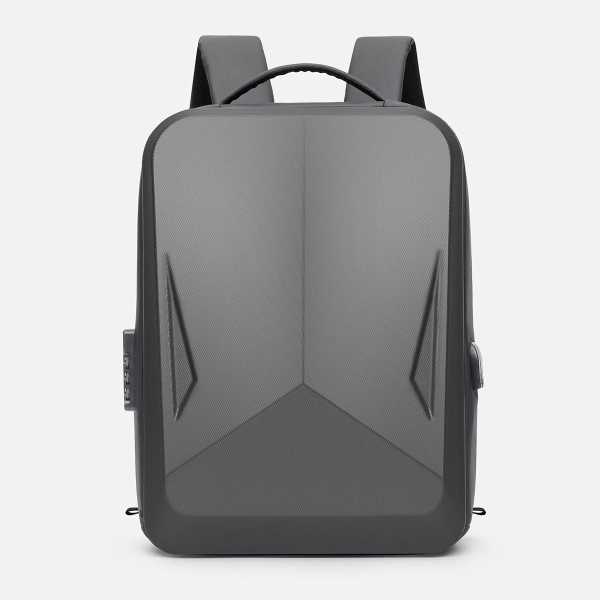Waterproof Shell Anti-Theft Laptop Backpack with USB Charging Port