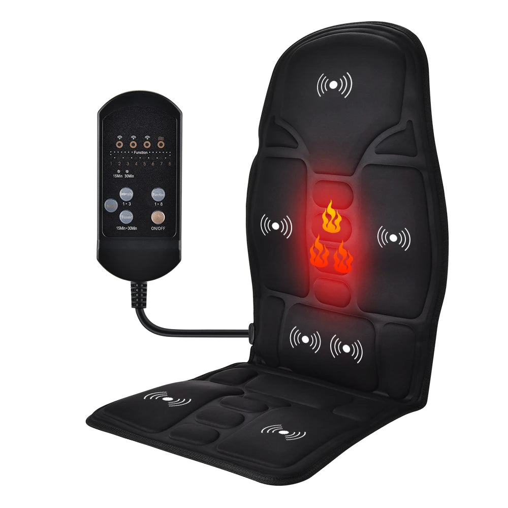 Full Body Massage Cushion with Heat for Home, Office & Car