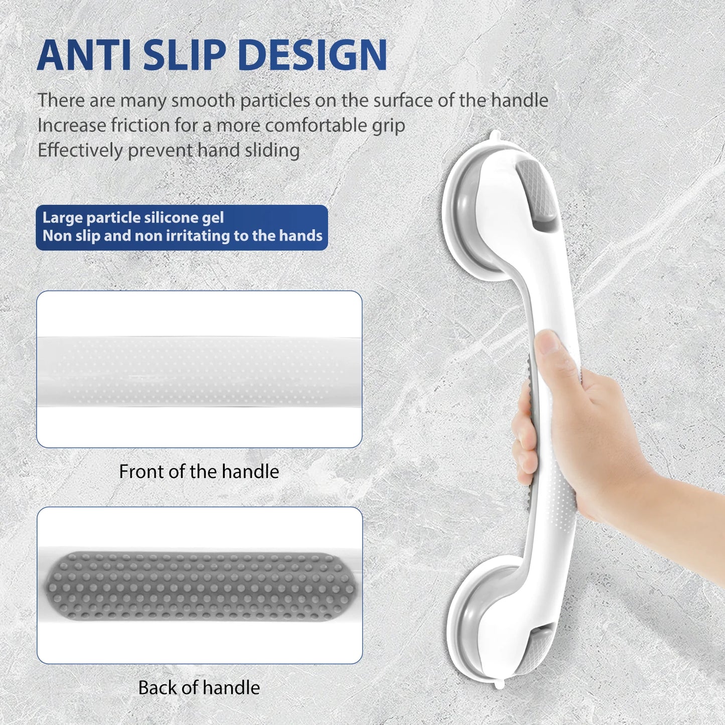 Secure Grip™ Suction Grab Bar