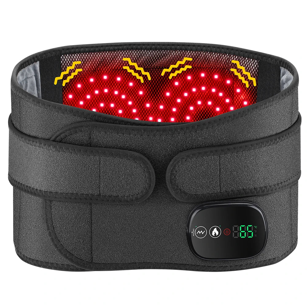 Heated Back & Waist Support Belt