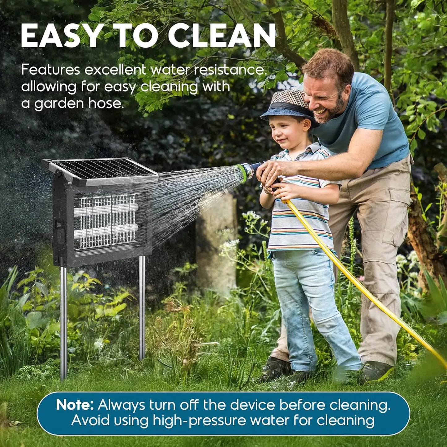 Bug Shield Solar
4500V Solar Mosquito & Bug Zapper