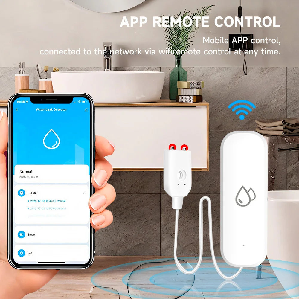 Smart Water Leak Sensor Alarm