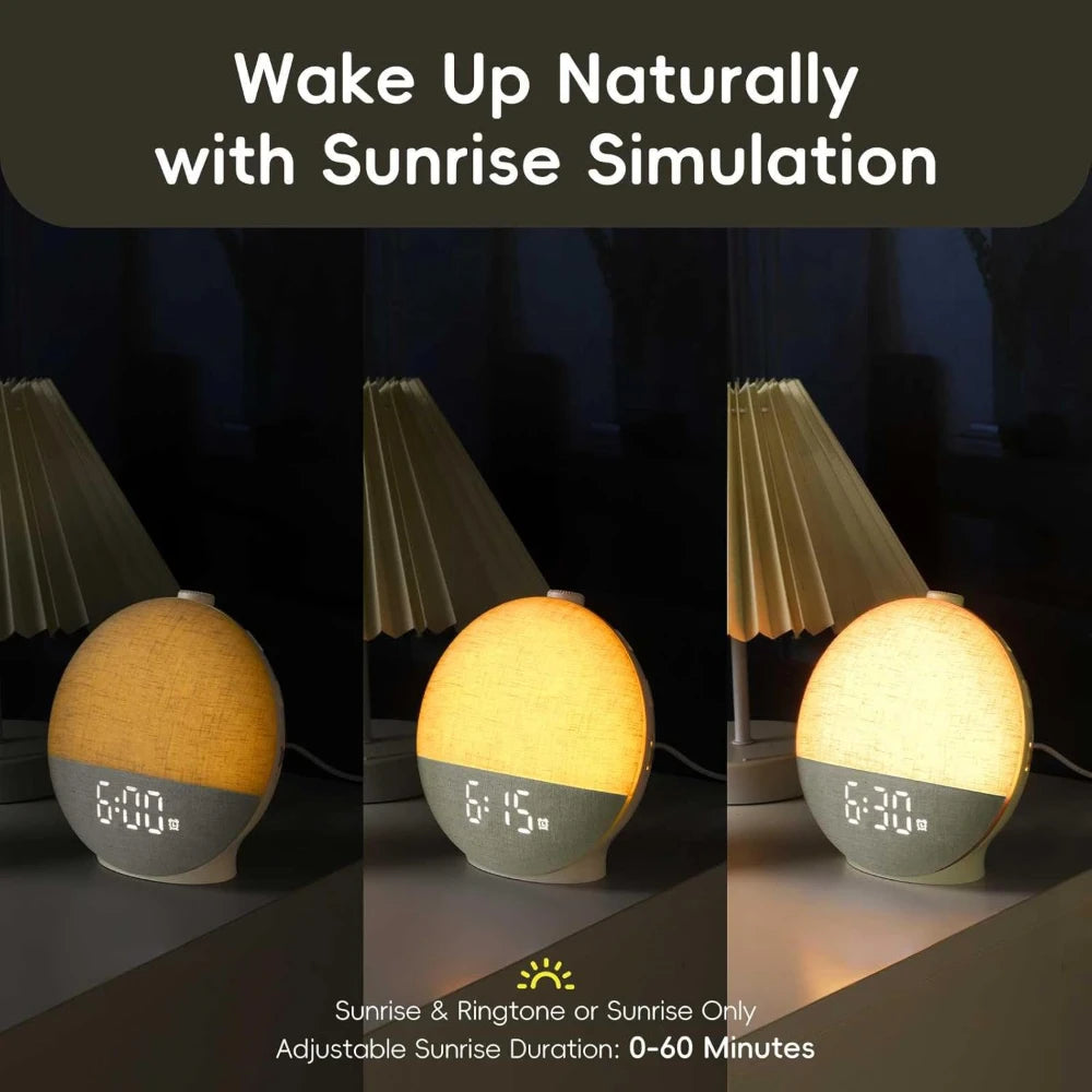 DreamNest
Sunrise Alarm & White Noise Machine