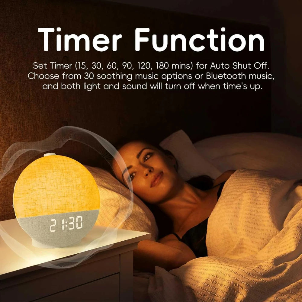 DreamNest
Sunrise Alarm & White Noise Machine
