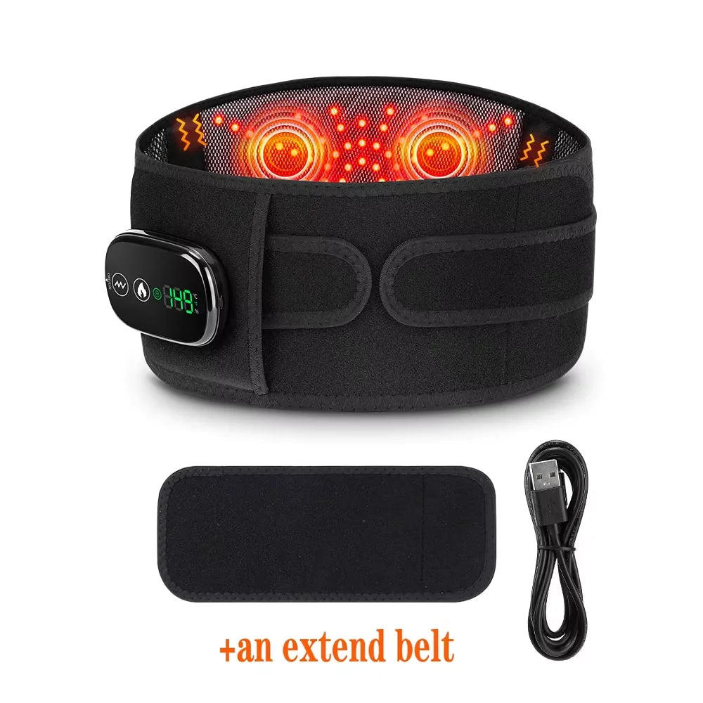 Heated Back & Waist Support Belt